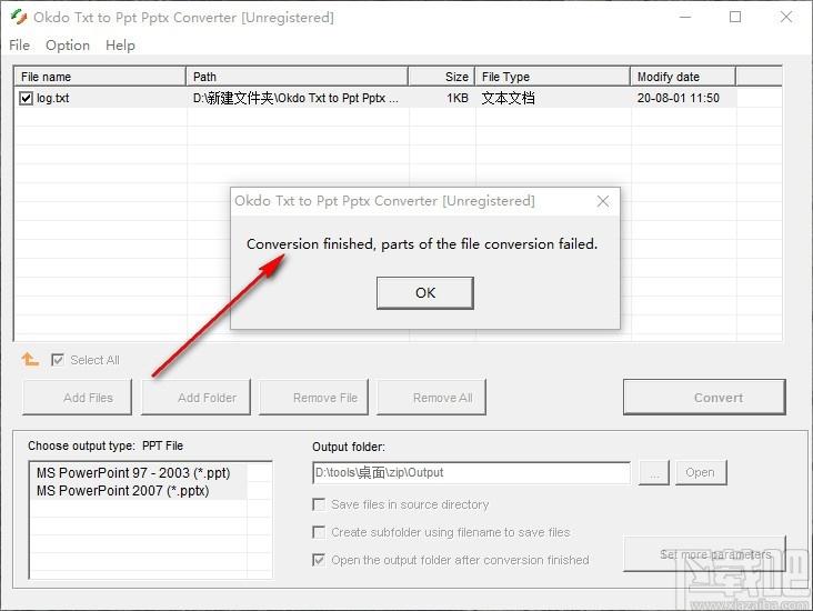 Okdo Txt to Ppt Pptx Converter下载,TXT转PPT工具,TXT转PPTX