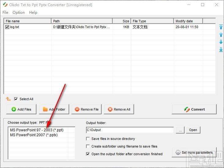 Okdo Txt to Ppt Pptx Converter下载,TXT转PPT工具,TXT转PPTX