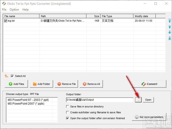 Okdo Txt to Ppt Pptx Converter下载,TXT转PPT工具,TXT转PPTX