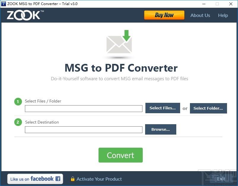 ZOOK MSG to PDF Converter下载,MSG转PDF转换器,翻译转换,编码转换