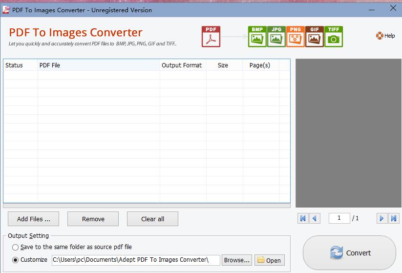 Adept PDF to Image Converter下载,PDF转图片,PDF转换