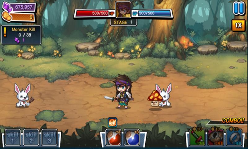 刀剑点击修改版(tap blade)下载,刀剑点击,动作游戏,冒险游戏,回合游戏